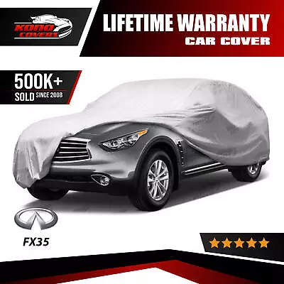 For Infiniti Fx35 4 Layer Car Cover Fitted Water Proof Outdoor Rain Snow Uv Dust • $57.95