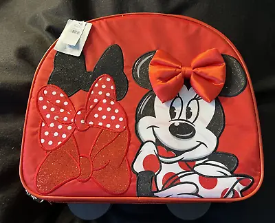 🎀Disney Minnie Mouse Suitcase🎀 - Rolling - New 16  Wide 33  Tall With Handle • $99.99