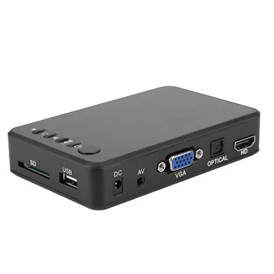 Mini 4K HD 1080P MKV Media Player Center USB AV TV AVI Hard Disk Player REL • £39.12