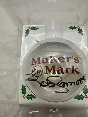 Makers Mark Ornament Signed By Rob Samuels  NiB • $36