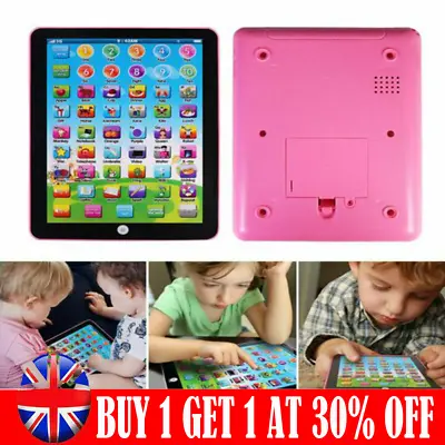 £11.99 • Buy Educational Learning Tablet For Age 2-6 Year Old Boys Girls Kids Toy UK Stock