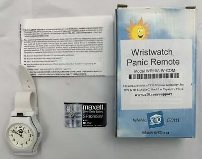 X-10 Wristwatch Panic Remote WR10A-W-COM Smart Home Automation Security NOB • $14.99