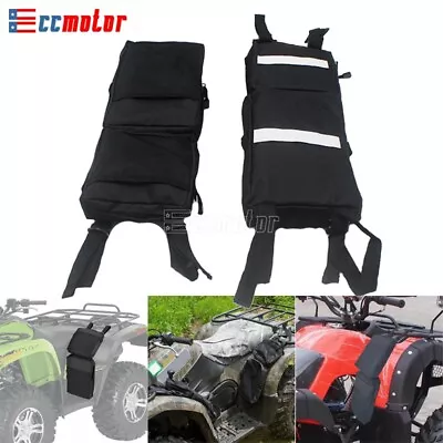 2-Pack Quad ATV 4-Wheeler Fender Cargo Storage Hunting Bags For Polaris Ranger • $32.99