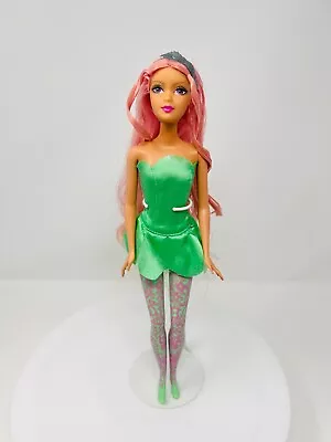 Fairytopia Dahlia Doll Mattel Barbie Friend Pink Hair Original Dress • $17.99