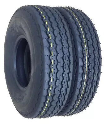 2 Trailer Tires 5.70-8 5.70x8 Highway Boat Motorcycle 6PR Load Range C 11036 • $71.99