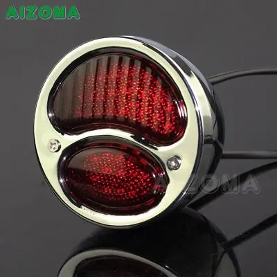 Retro Motorcycle Rear Tail Light Brake Stop Lamp For Ford 28-31 Model A • $35.17