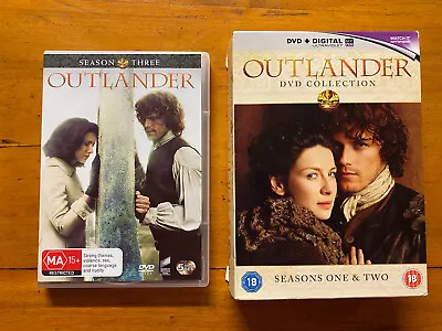 Outlander : Season 1-3 | Boxset DVD  Region 2 Free Tracked Post • $34.99