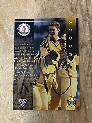 Tom Moody Hand Signed Autographed Cricket Trading Cards • $5