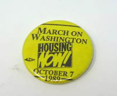 Vintage March On Washington October 1989 Pin • $19.99