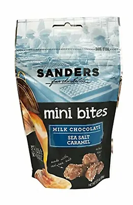 $8.80 • Buy SANDERS Fine Chocolates Mini Milk Chocolate Sea Salt Caramels 3.75 Oz