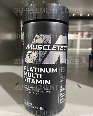 MuscleTech PLATINUM MULTIVITAMIN 90ct  Free Shipping EXP 3/2025 • $12.99