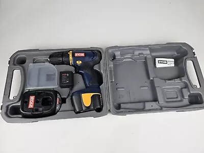 Ryobi HP472 7.2v Cordless Drill /Driver Kit -  Inc Charger Battery Hard Case • $29.99