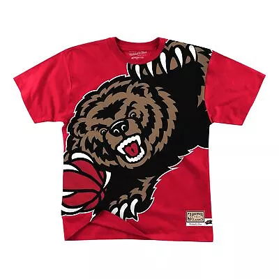 Mens Mitchell & Ness NBA Big Face Short Sleeve Tee Vancouver Grizzlies • $35.99