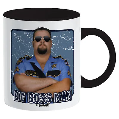 £7.95 • Buy Big Boss Man Mug WWF Wrestler 80s Retro Wrestling Police Gift Idea For Him