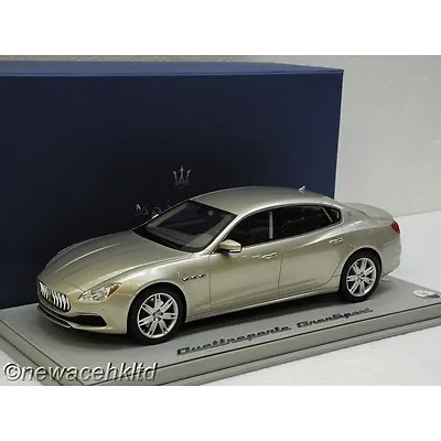 Maserati Quattroporte MY17 GranLusso Champagne BBR MODEL 1/18 #BBRC1821BV • $325