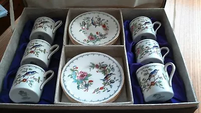 £70 • Buy Royal Aynsley Pembroke Boxed Coffee Cups/saucers Bone China - 12 Pieces - VGC