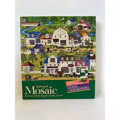 Vintage Mosaic Jigsaw Puzzle Charles Wysocki Milton Bradley 1978 Sealed Rare • $28