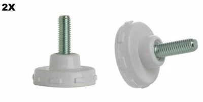 £9.95 • Buy Pack Of 2 Beko Fridge Freezer Adjustable Feet Glider Foot Genuine  4203930100