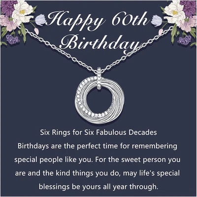 30Th 40Th 50Th 60Th 70Th Birthday Gifts For Women Her 30 40 50 60 70 Year Old B • £17.99