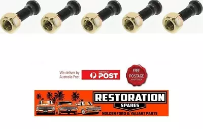 Holden Fe Fc Fb Ek Ej Eh Hd Hr Hk Ht Hg Wheel Stud & Nut Kit X 5 • $59.38