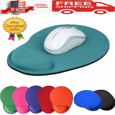 Mouse Pad Wrist Rest Support Ergonomic Comfort Mat Non-Slip PC Laptop Computer • $5.66