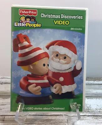 $19.99 • Buy New & Sealed Fisher-Price Little People Christmas Discoveries Video DVD 