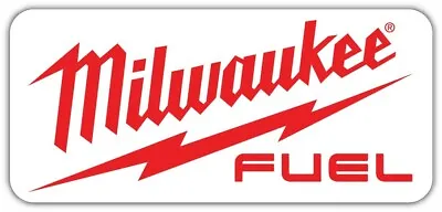 Milwaukee Fuel Tools US Car Bumper Window Tool Box Sticker Decal 6 X3  • $3.85