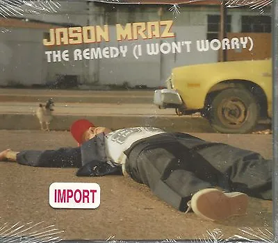 JASON MRAZ Remedy / Tonight RADIO EDIT & ACOUSTIC UK CD Single SEALED USA Seller • $24.99