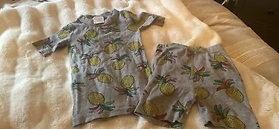 Hanna Andersson Kids Pineapple Pajamas  Size 6/7 (120 Cm) • $15