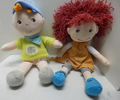 Haba 12  Soft Plush Baby Boy Girl Red Hair Doll Lot Embroidered Face • $19.99