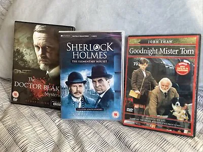 Sherlock Holmes DVD Set Goodnight Mister Tom Doctor Blake Mysteries Brett • £5.99