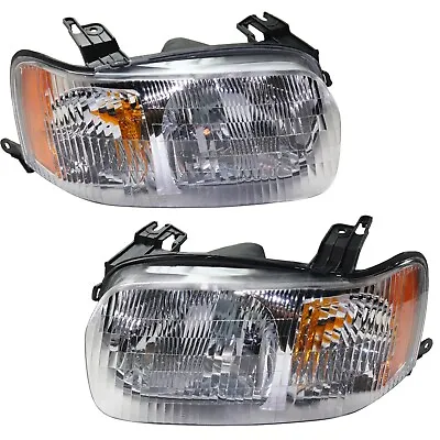 $75.87 • Buy Headlight Set For 2001-2004 Ford Escape Driver And Passenger Side W/ Bulb
