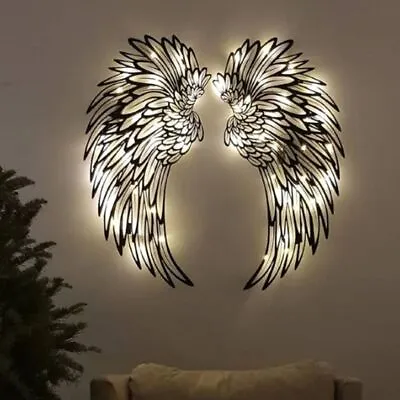 £11.33 • Buy Children Wings Angel God Bedroom Decoration Angel Wings Wall Art Wall Decor