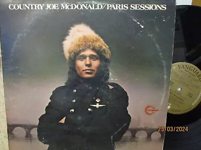 COUNTRY JOE McDONALD  Paris Sessions  UK Vinyl LP  Vanguard Records VSD 79328 • £4