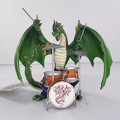 £38.67 • Buy Hamilton Collection Dragon Fiery Youngbloods Scorch McGnarley Figurine Drummer