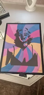 FRAMED A4 Popart Original Marilyn Monroe  • £15