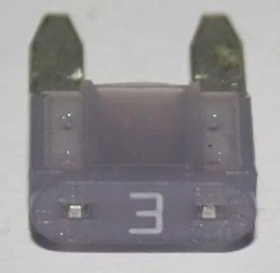 Littelfuse MINI Blade Fuse 3A - Pack Of 25 • $11.99