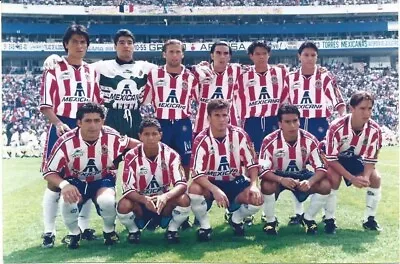 Chivas De Guadalajara Authentic Atletica Jersey SIZE L 1997-1998 #21 CASTRO T • $150