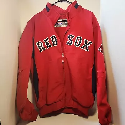 Boston Red Sox Majestic MLB Authentic Collection Therma Base Jacket Sz Large • $54.50