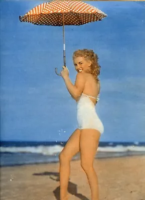 (BACK COVERS ONLY) 2 Vintage Magazine Back Covers Marilyn Monroe/andre De Dienes • $6.95
