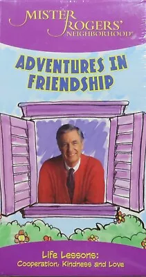 Mister Rogers' Neighborhood - Adventures In Friendship - VHS - NEW - SEALED • $15