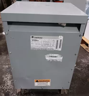 New Ge 9t23b3871 15 Kva Transformer 3-phase 480v Delta Pri 208y/120v Sec *flaw • $1079.99