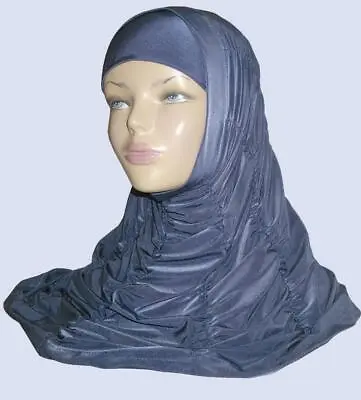 Fancy Layered Hijab Head Wear Cover Scarf Islam High Quality Turkish Made RRP £9 • £5.99