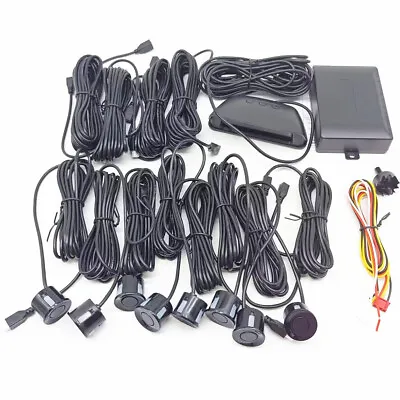 LCD Car Parking Sensor Reverse Backup Radar Monitor Detector Alert Alarm System • $56.60