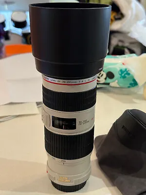 Canon EF 70-200mm F/4L IS USM Lens • $949