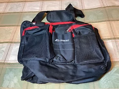 Everest Black/Red Gym Bag Never Used • $17.99