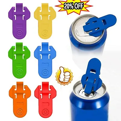 Easy Can Opener Soda Beer Can Opener Beverage Can Protector Picnic BBQ Manuals • $1.19