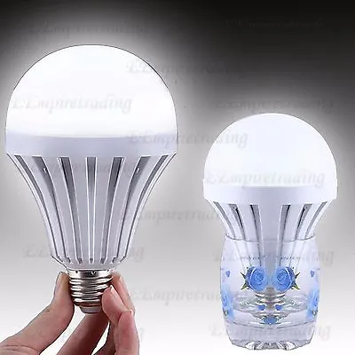 LED Lightbulb Rechargeable Intelligent Lamp E27 Emergency Light (5W) • $8.86