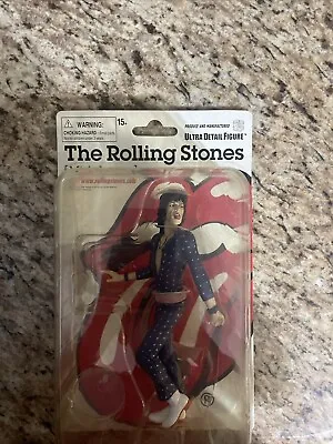 MICK JAGGER Rolling Stones Ultra Detail Figure Medicom Toy On Card Factory-seal • $225