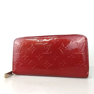 Authentic LOUIS VUITTON M91732 Monogram Vernis Wallets Enamel [Used] • $0.99